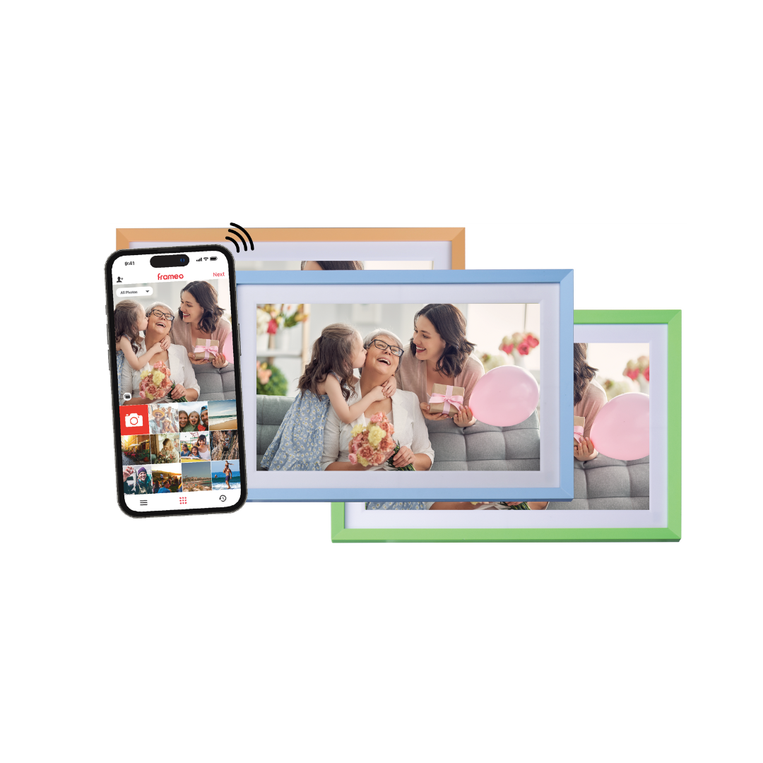 Momnt 10.1&quot; Frameo Digital Photo Frame - Interchangeable Frames